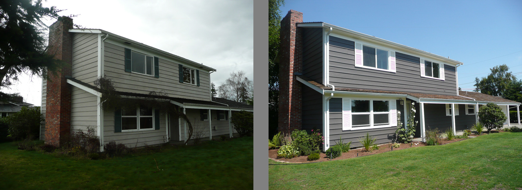 Before & after Home Renovation    